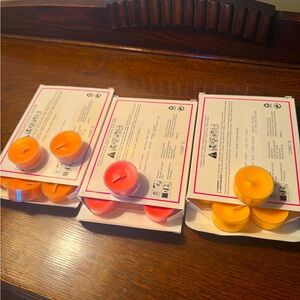 Partylite Tealights 3 boxes